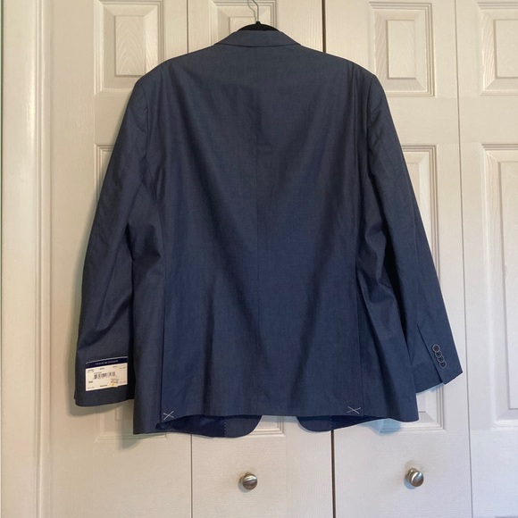 ☘️NWT! TOMMY HILFIGER ETHAN BLUE BLAZER - SIZE 44 REGULAR - Picture 2 of 6